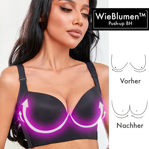 LikeFlowers™ front closure push-up bra – Wieblumen