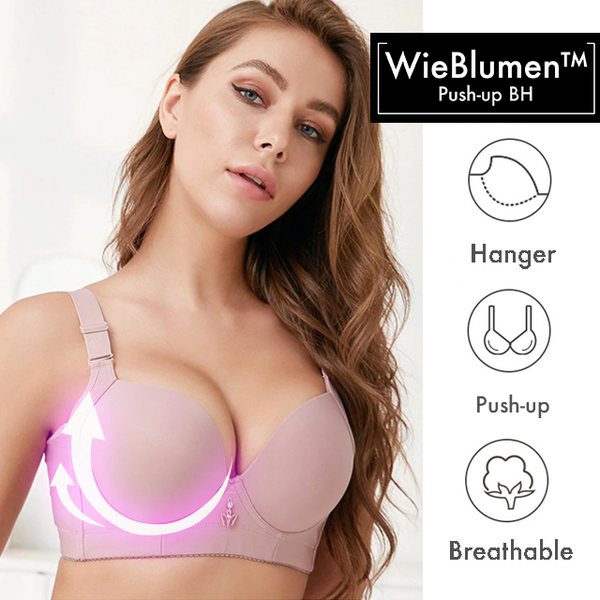 LikeFlowers™ front closure push-up bra – Wieblumen