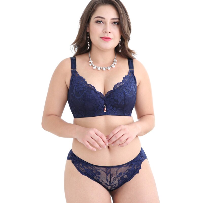 FallSweet Plus Size Bras for Women Sexy Lace Brassiere Push Up