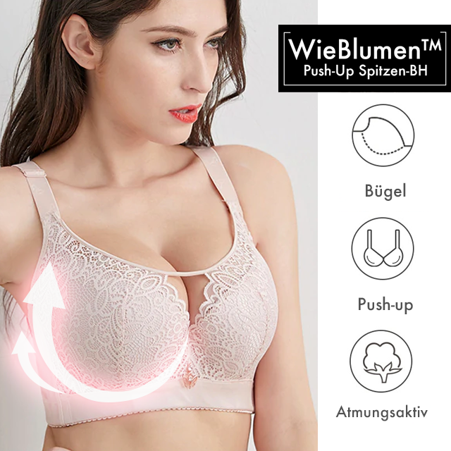 WieFlowers™ Push Up Bra with removable straps – Wieblumen